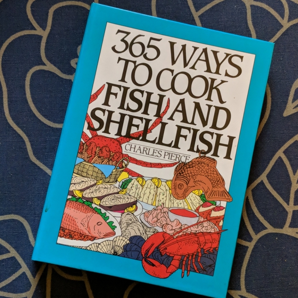 $5 SALE 365 Ways to Cook Fish, Shellfish Cookbook Seafood